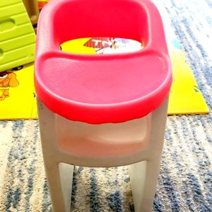 Vintage little tikes doll high chair